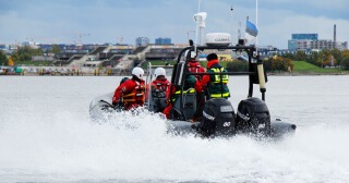 Image represents Crux Rescue boating maneuvers in Swiftwater SRT 1 technician certification Rescue 3 International course with accredited instructor trainer.