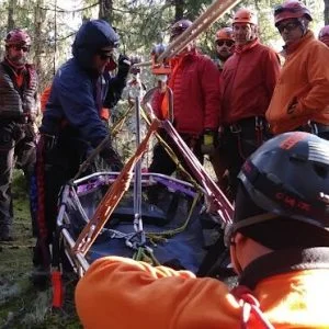 Image represents opportunity for students in Oregon and Washington to buy, purchase and register for Rope Operations or RRO and Technician Combo certified training course from Crux Rescue online shop.