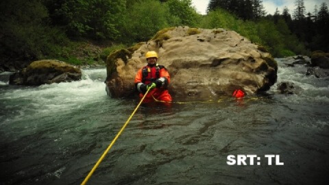 Image represents opportunity for students in Oregon and Washington to buy, purchase and register for Swiftwater Rescue Technician SRT 1 Level certified training course from the Crux Rescue online shop.