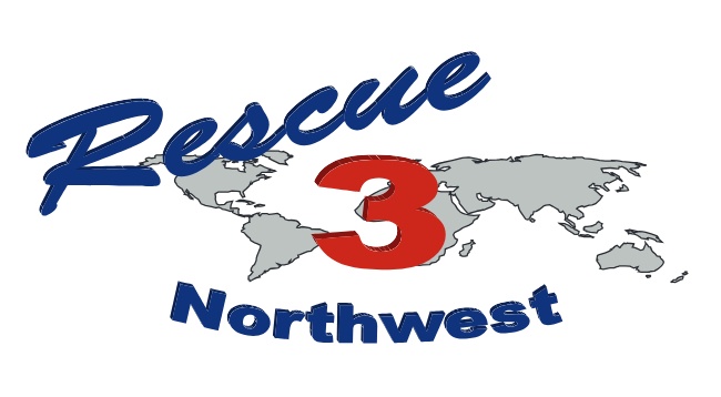 Image presents the Rescue 3 International "Northwest" logo to present Crux Rescue as a certified and preferred Rescue 3 instructor for the Northwest region of Oregon and Washington.